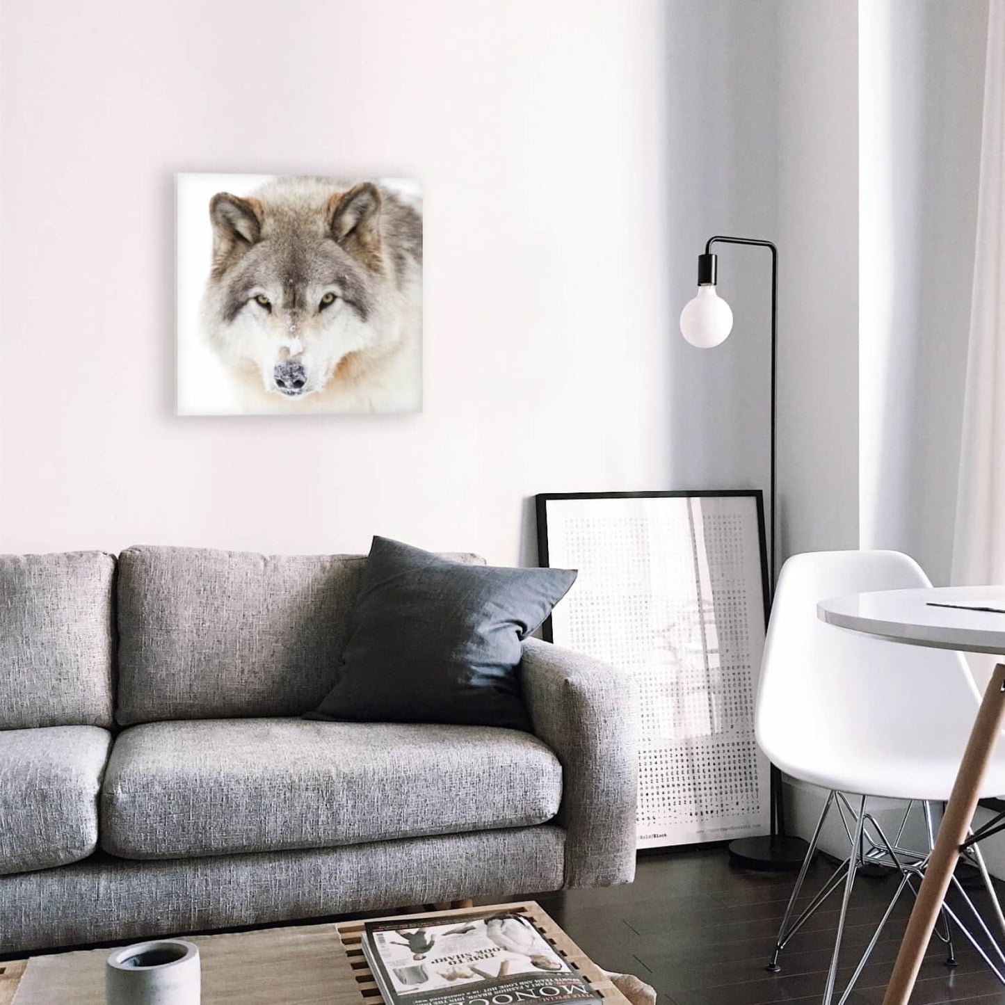 Cuadro Lobo - 53x53 #MWS Options 3855523577 -