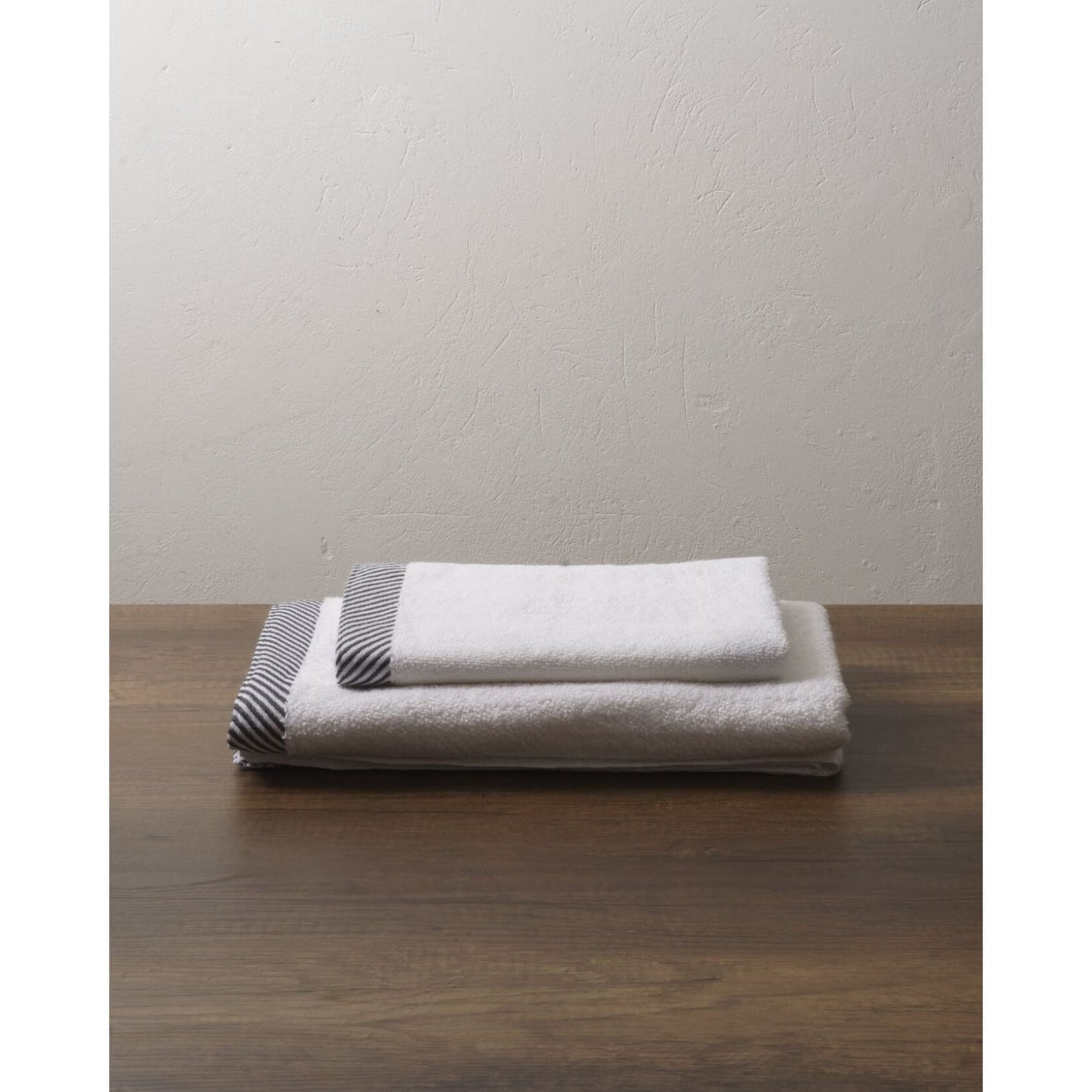 Kit toalla, toalla de cuerpo, toalla de manos, baño, 100% algodón, blanco