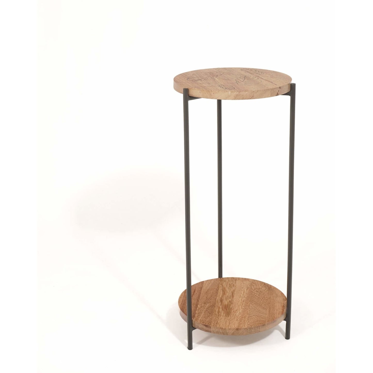 Mesa auxiliar, sala, estudio, madera.