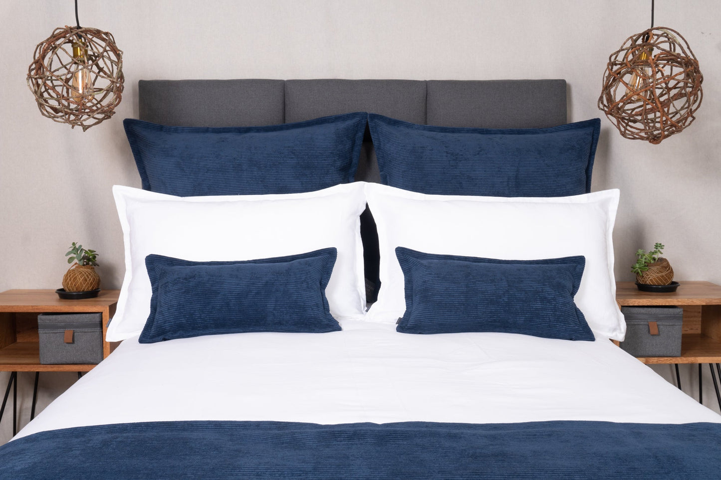 Pie de Cama Estrada Navy