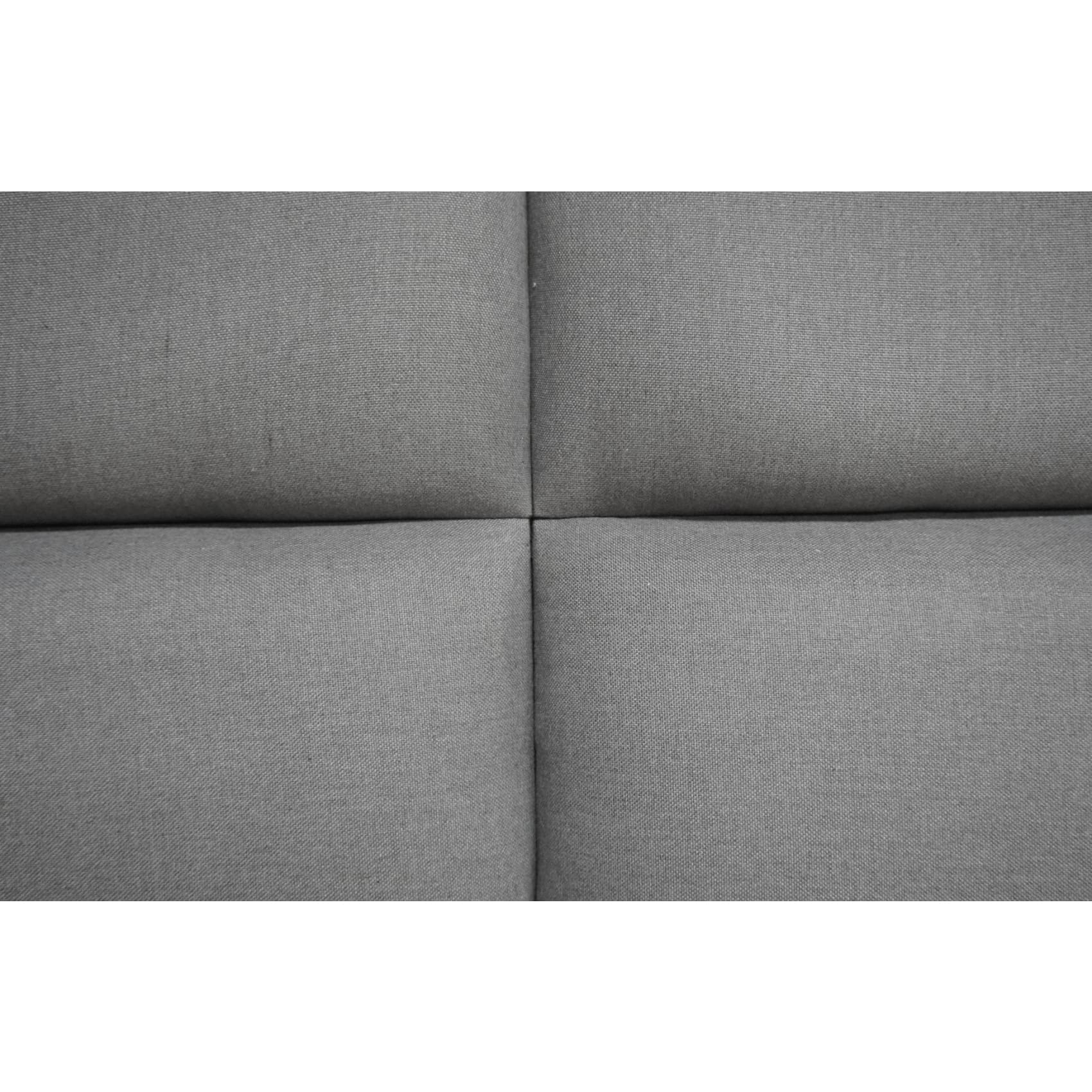 cabecero, cama, habitación, descanso, cuarto, decorativo, gris
