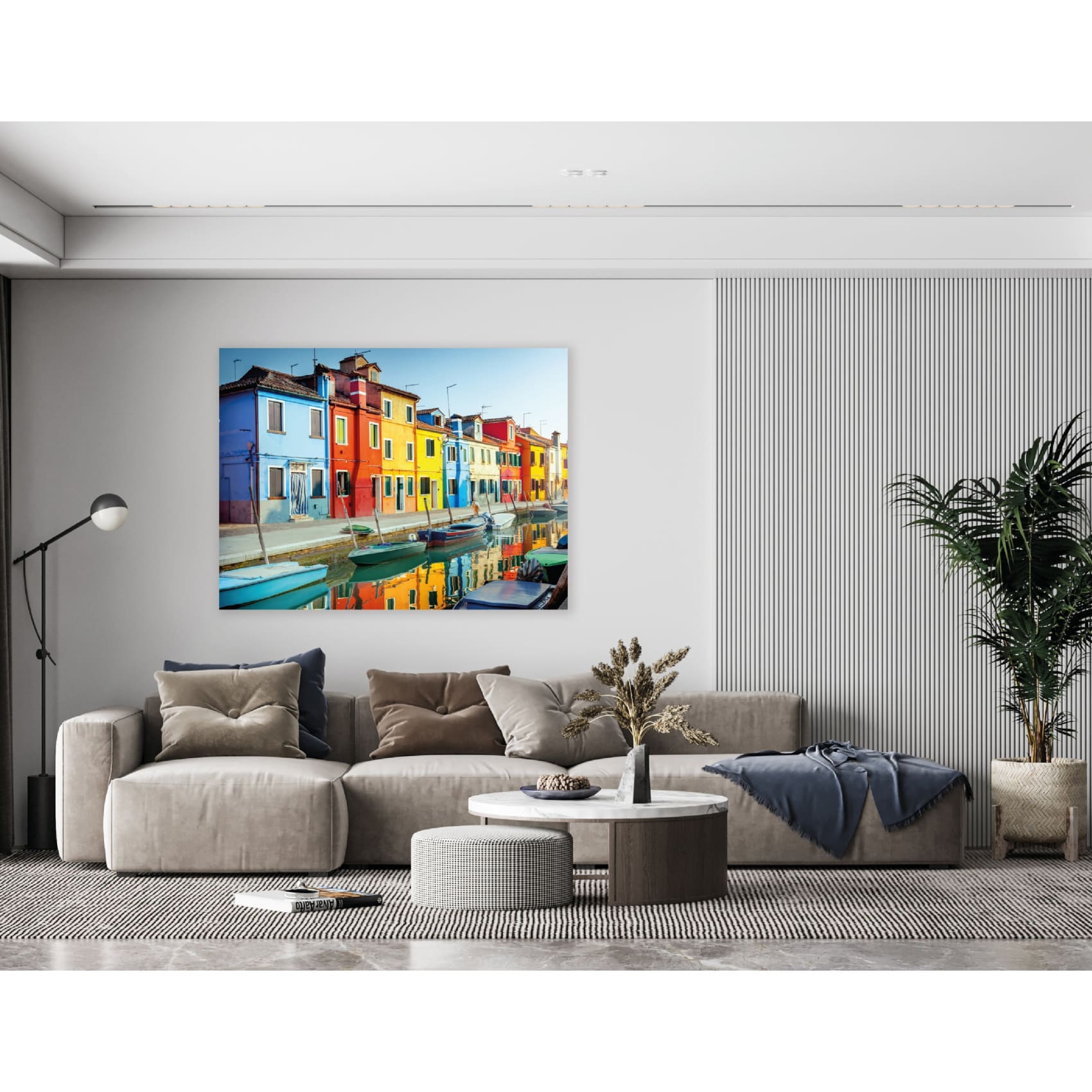 cuadro decorativo, decoración, sala, estudio, habitación, paisaje, colores