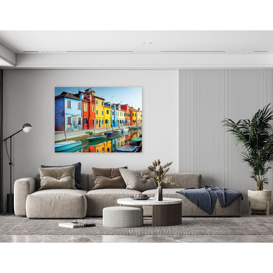 cuadro decorativo, decoración, sala, estudio, habitación, paisaje, colores
