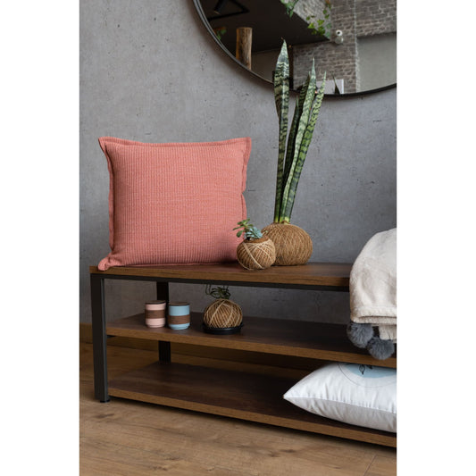Cojin, sala, cama, decoración, volumen, marsala, rosa