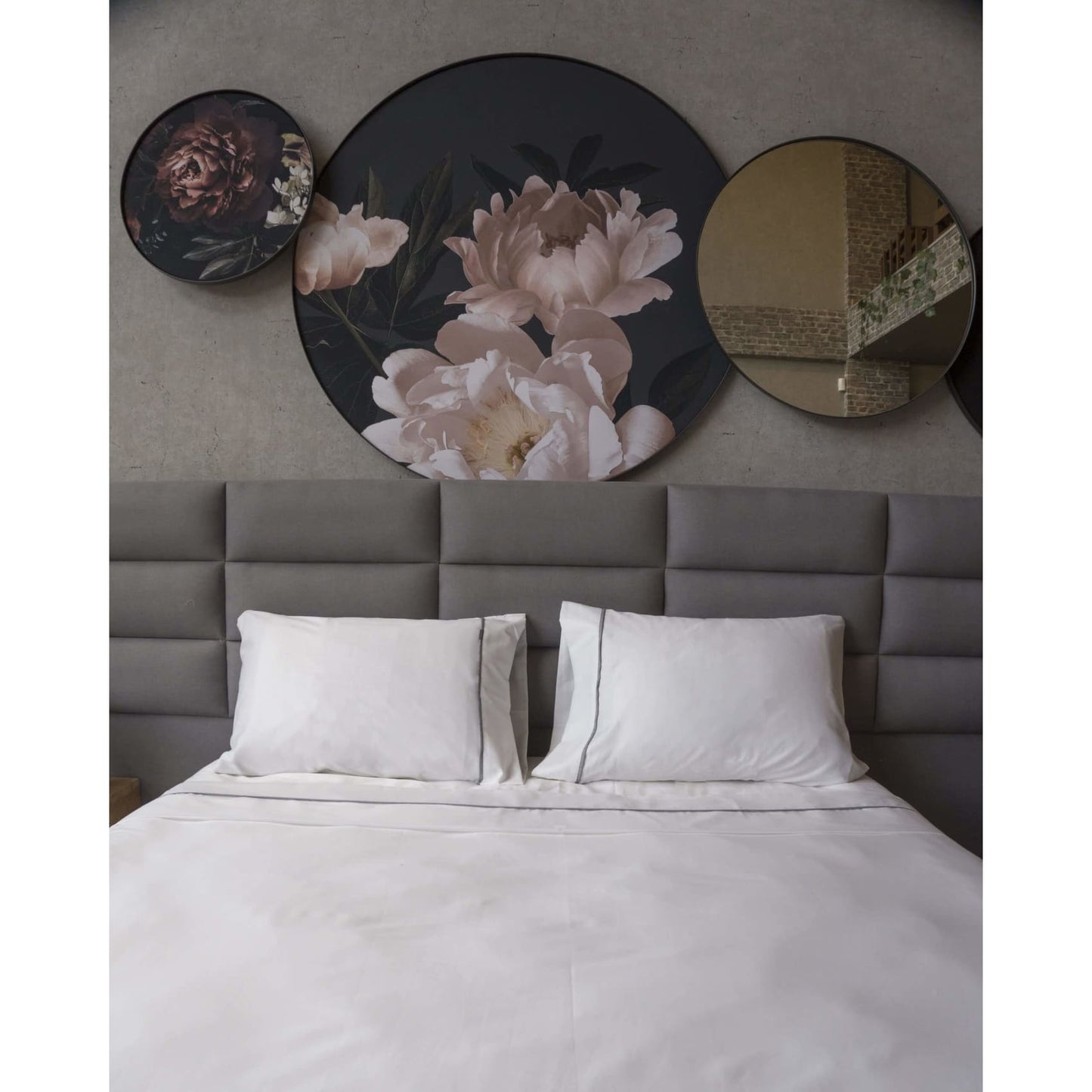 Sábanas, fundas, almohoda, cama, habitación