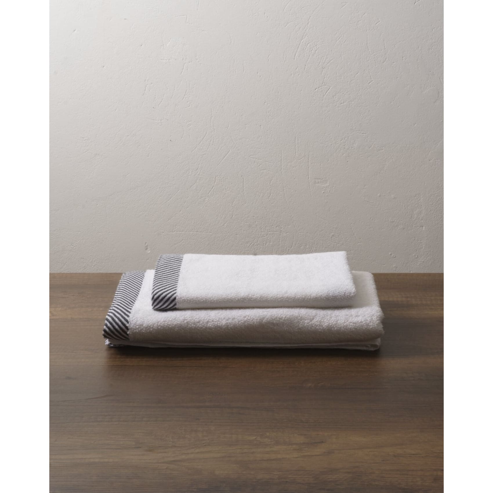 Kit toalla, toalla de cuerpo, toalla de manos, baño, 100% algodón, blanco
