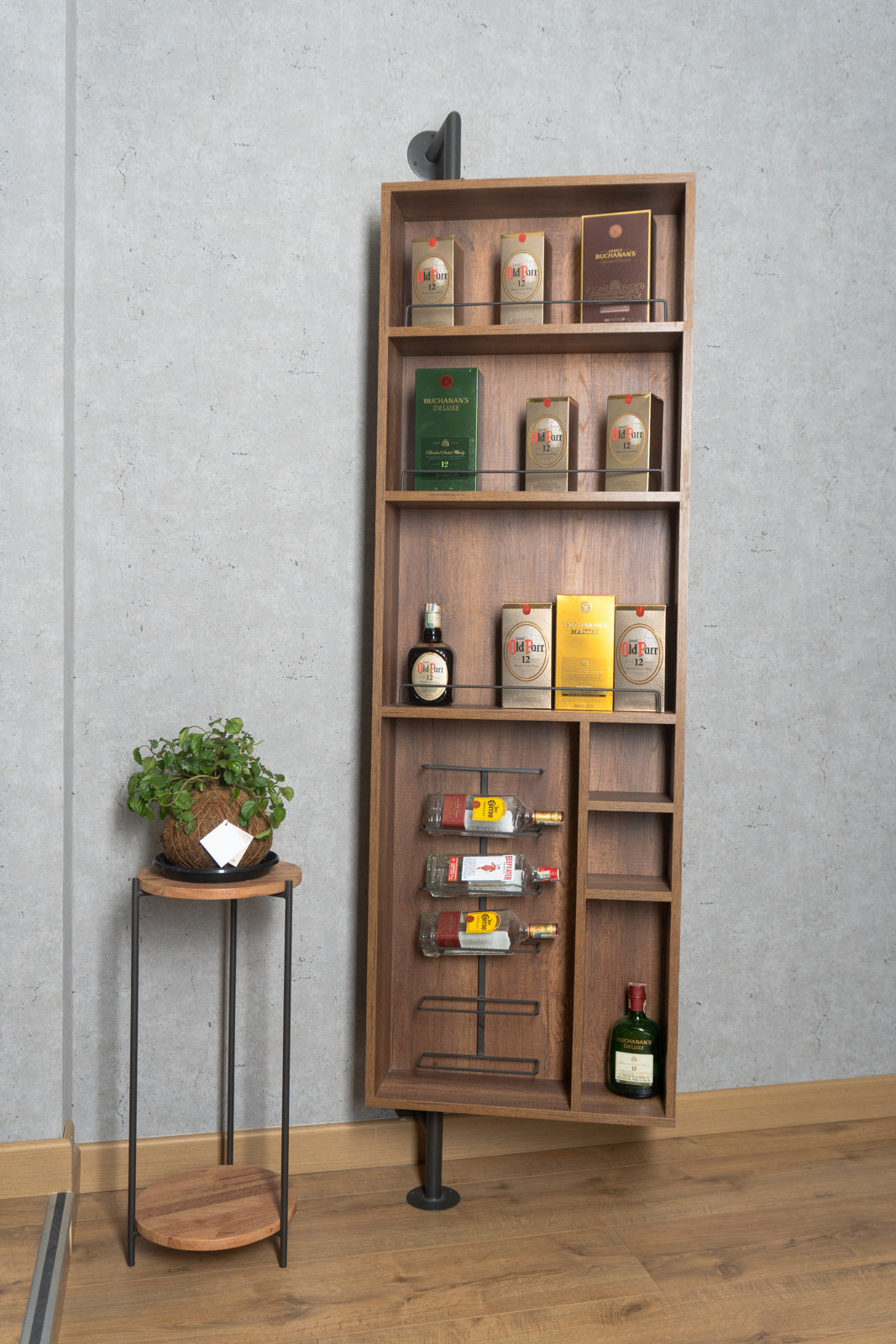 Mueble Oslo Bar - BELLOTA 180X60X25 / ESPEJO - Mueble