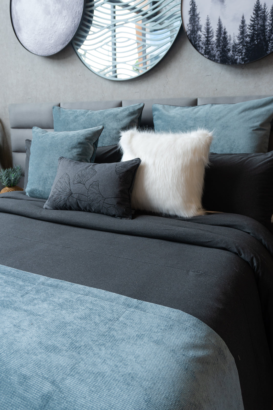 Set Duvet amsterdam Grafito - Forro duvet