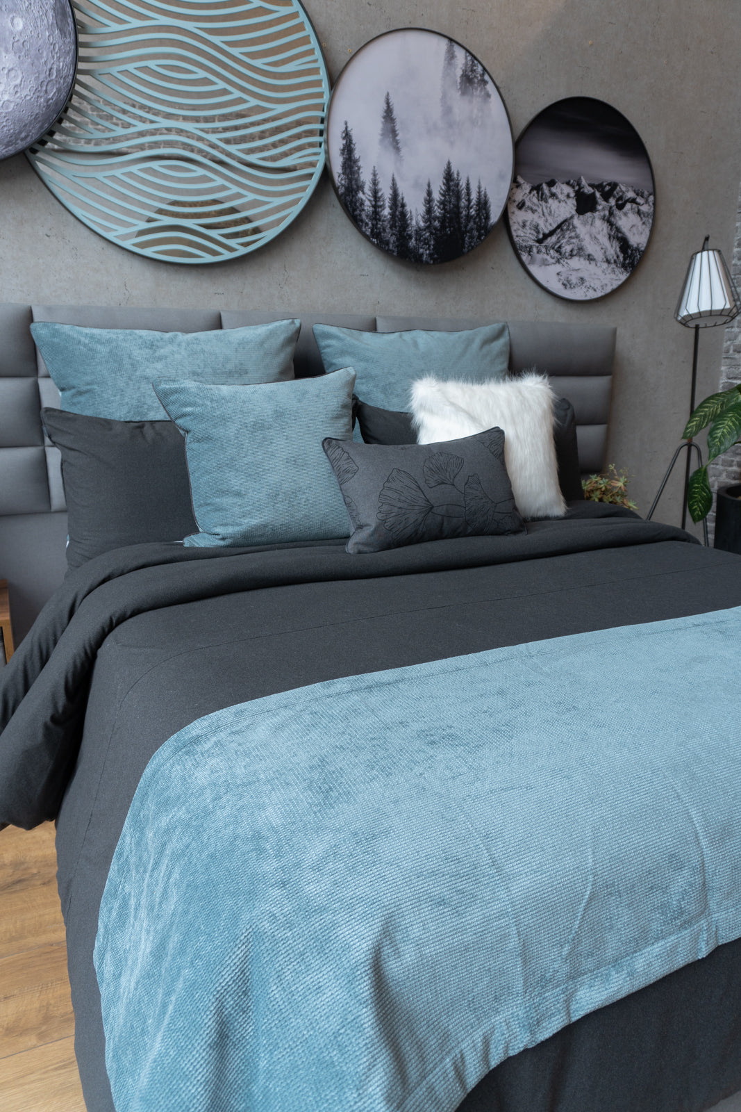 Set Duvet amsterdam Grafito - Forro duvet