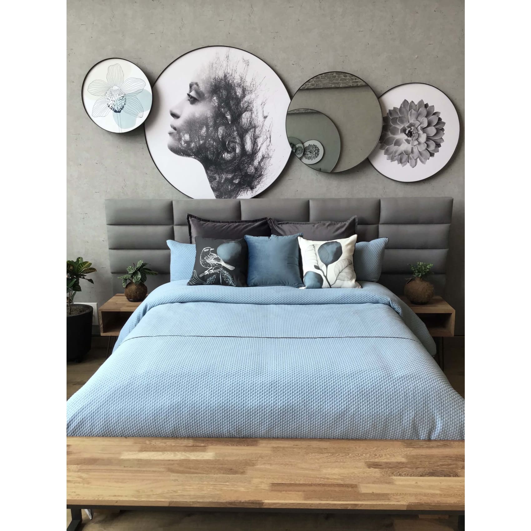 Set duvet Ibiza Aqua , decorativo, plumón, cama, habitación, acolchado, edredon, duvet