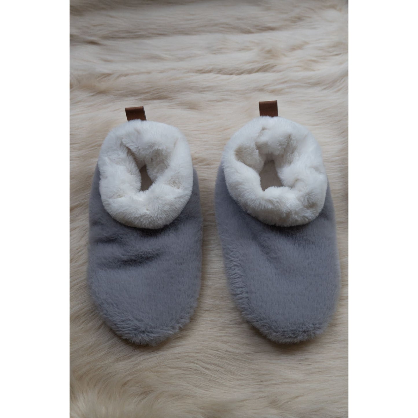 Slippers Bunny, babuchas, gris claro