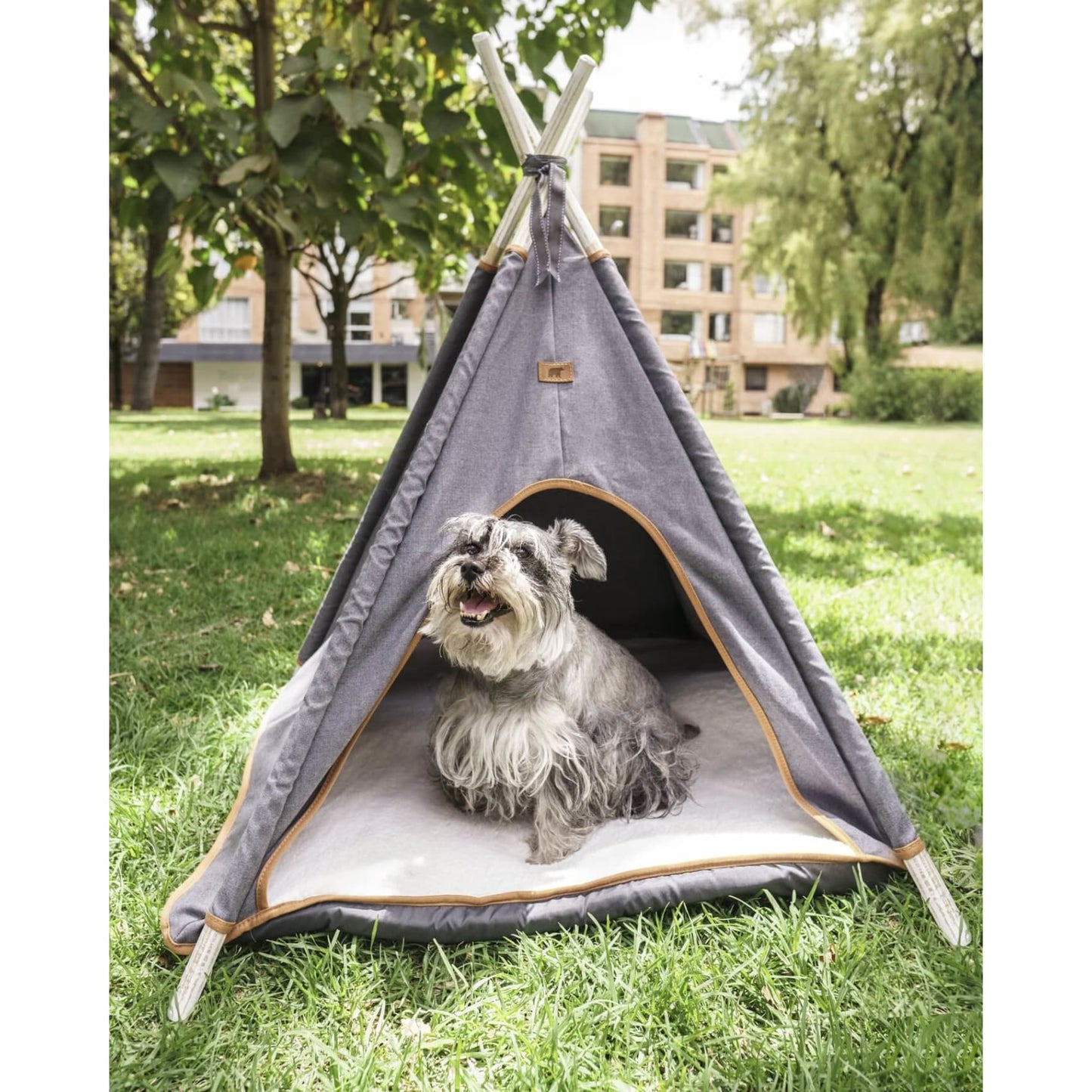 Teepe Pets Vintage Grafito - Ocean Blue Home casa iglu camita cama 
